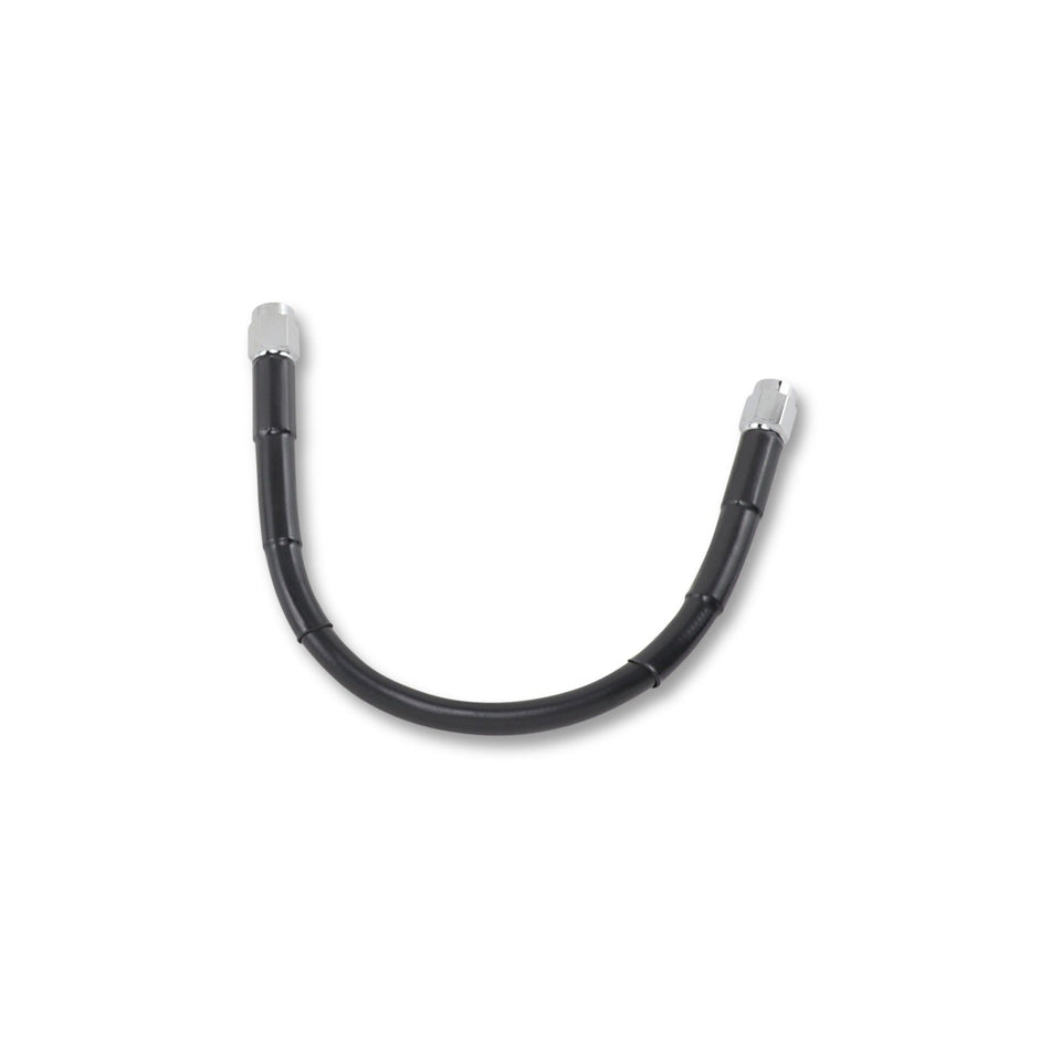 DRAG SPECIALTIES - UNIVERSAL BRAKE LINE - BLACK - 10"