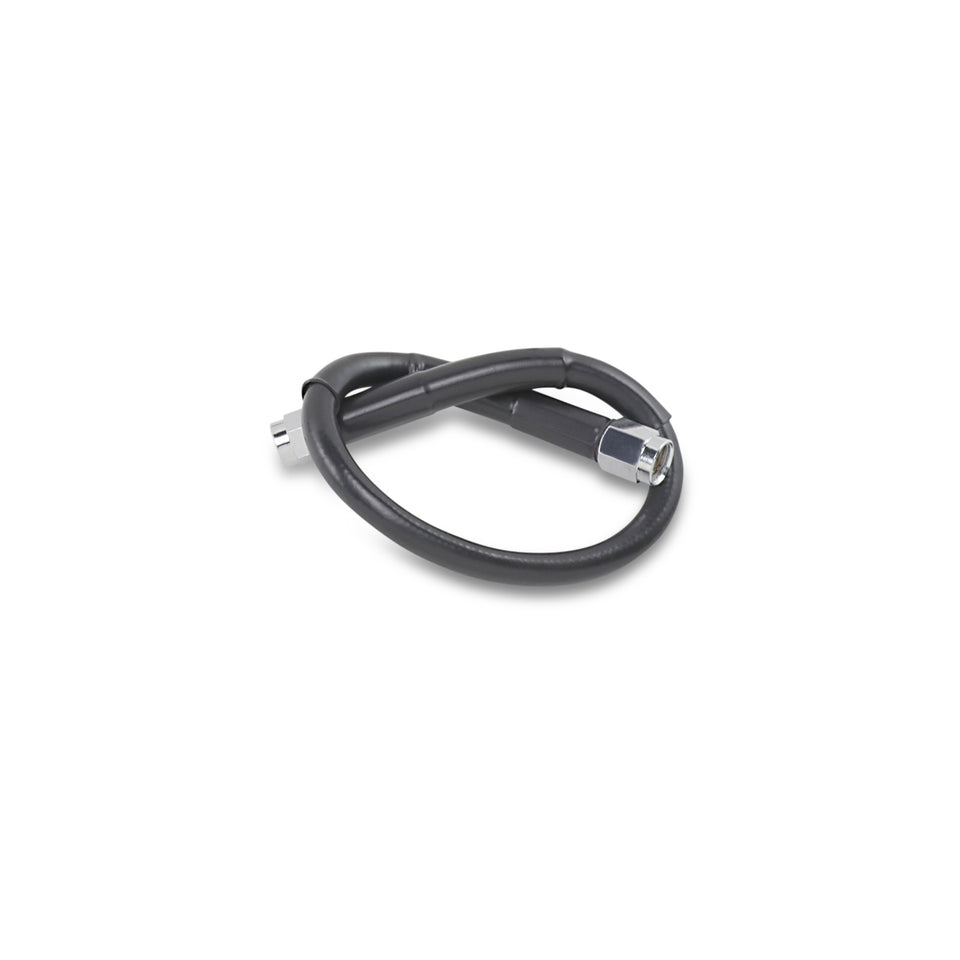 DRAG SPECIALTIES - UNIVERSAL BRAKE LINE - BLACK - 12"