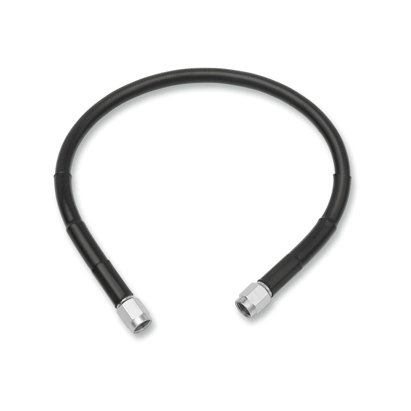 DRAG SPECIALTIES - UNIVERSAL BRAKE LINE - BLACK - 15"