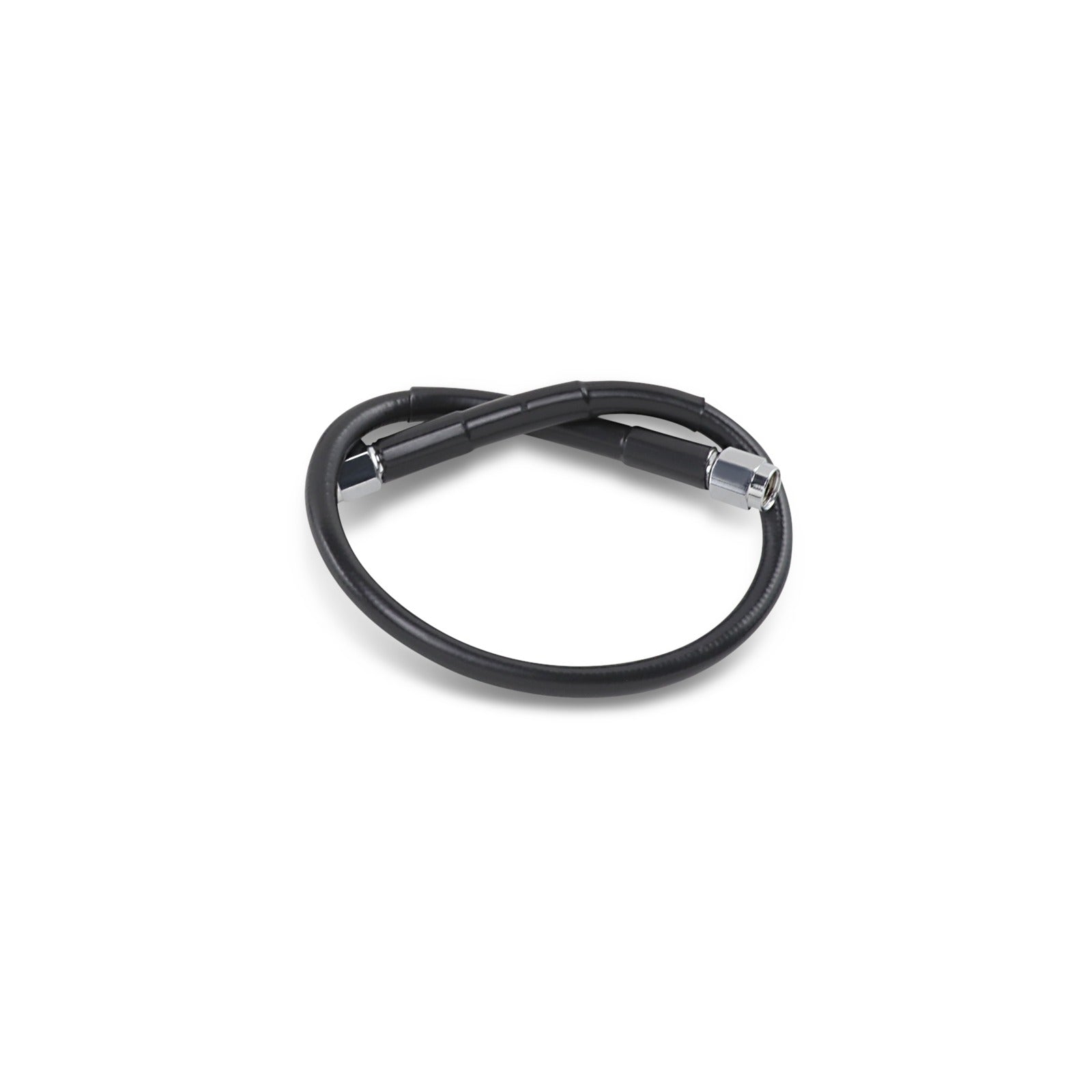 DRAG SPECIALTIES - UNIVERSAL BRAKE LINE - BLACK - 16"