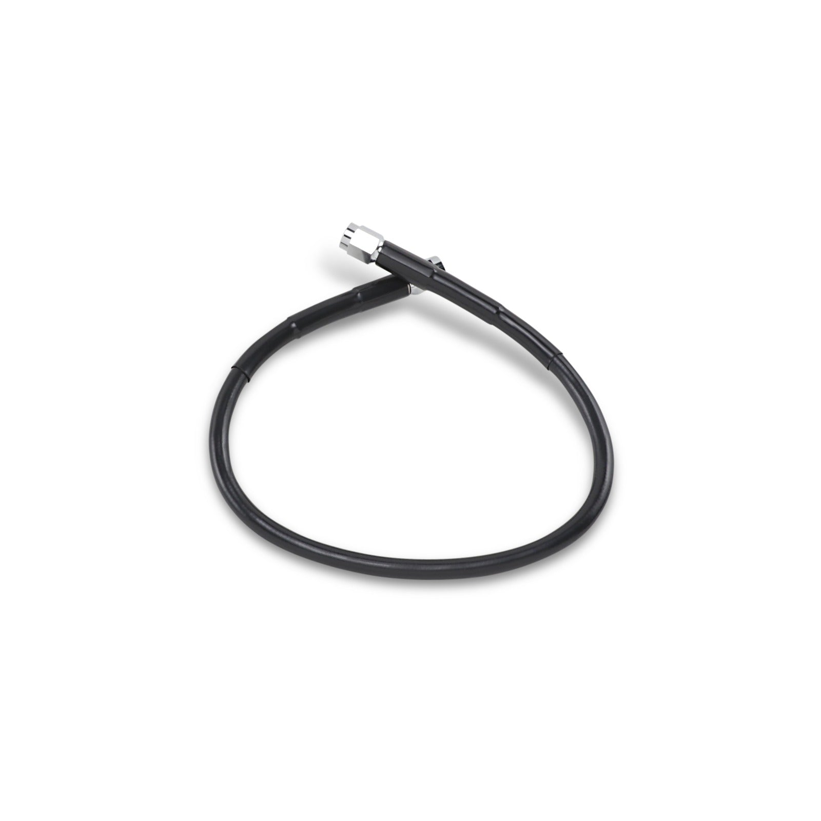 DRAG SPECIALTIES - UNIVERSAL BRAKE LINE - BLACK - 17"