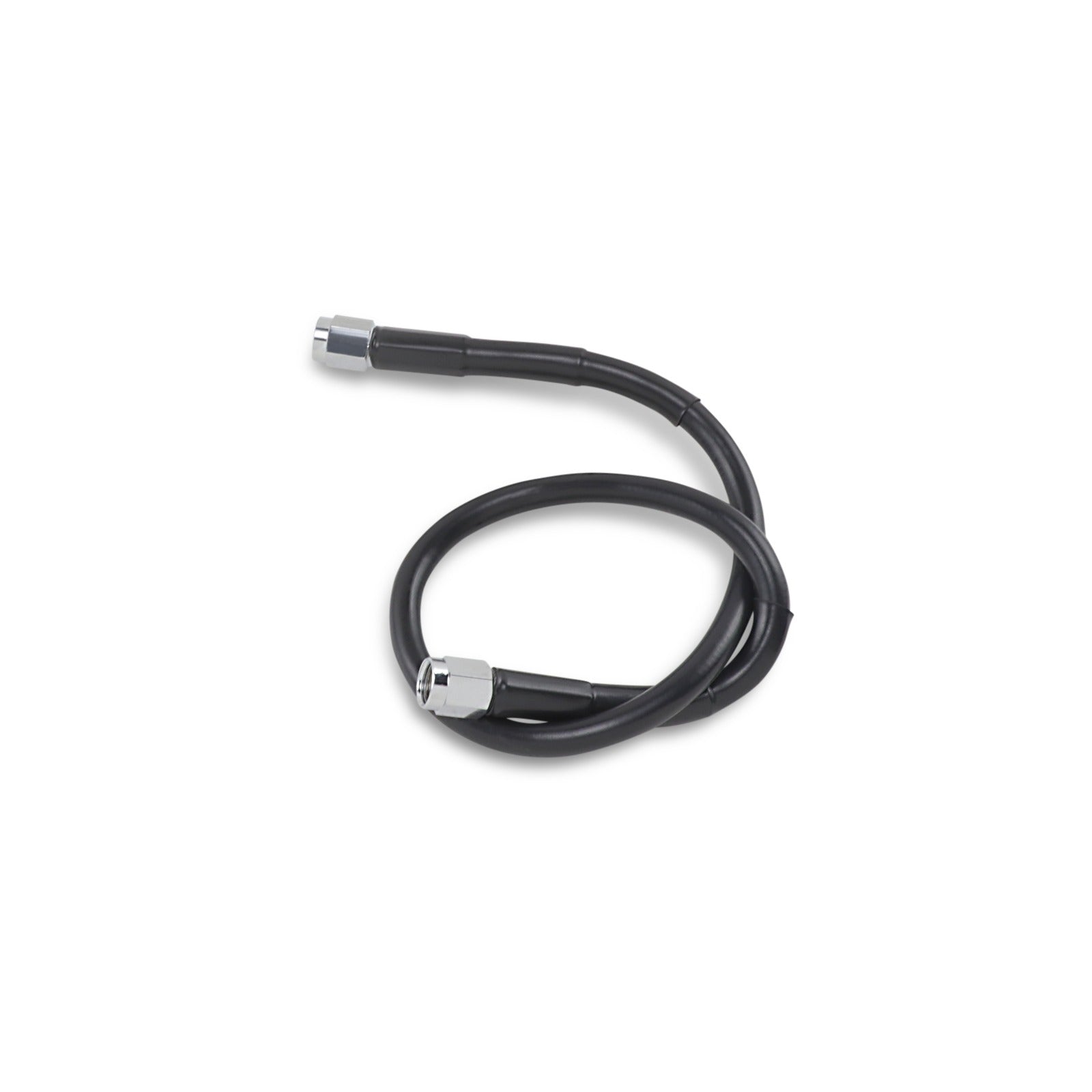 DRAG SPECIALTIES - UNIVERSAL BRAKE LINE - BLACK - 18"