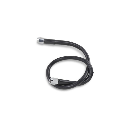 DRAG SPECIALTIES - UNIVERSAL BRAKE LINE - BLACK - 18"