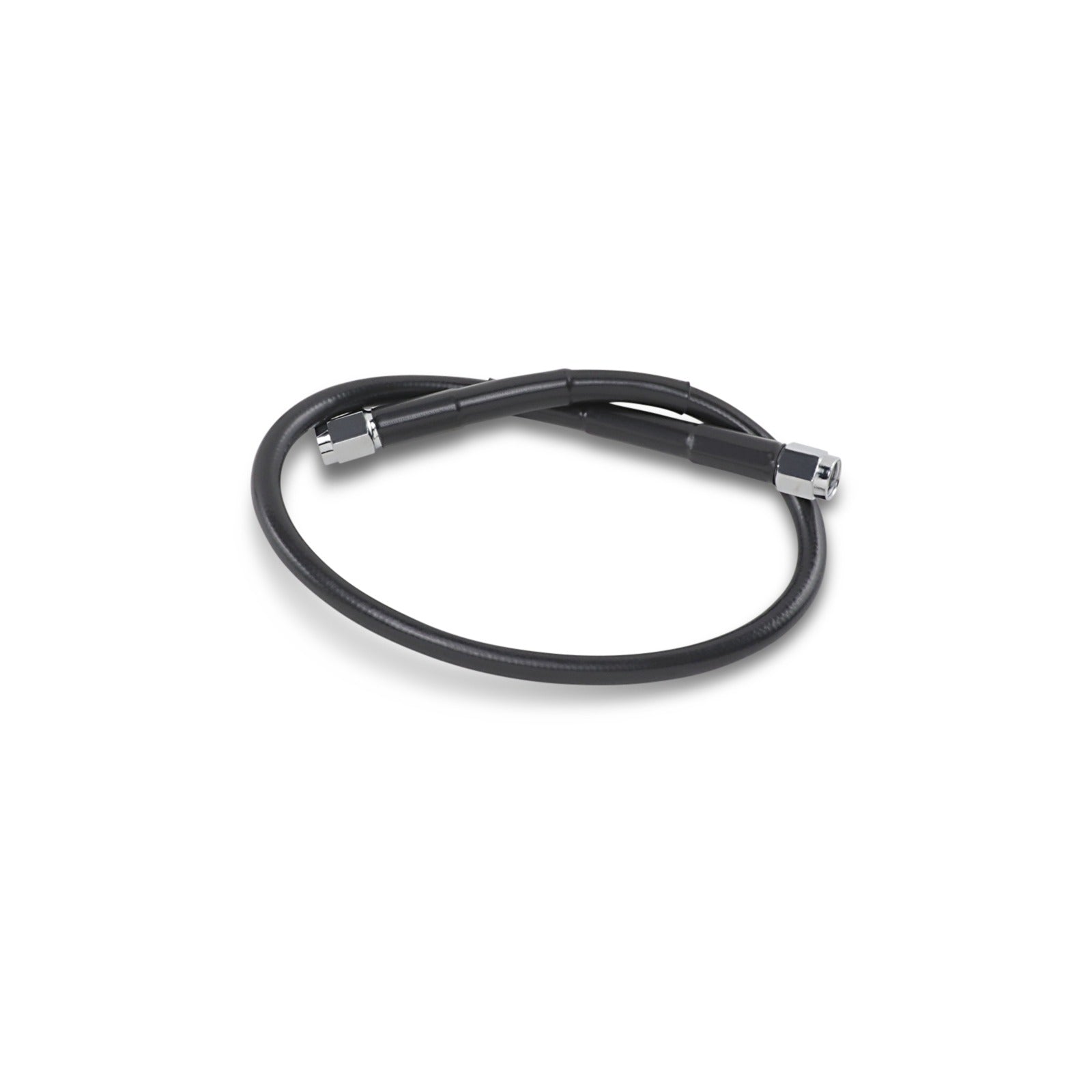 DRAG SPECIALTIES - UNIVERSAL BRAKE LINE - BLACK - 19"