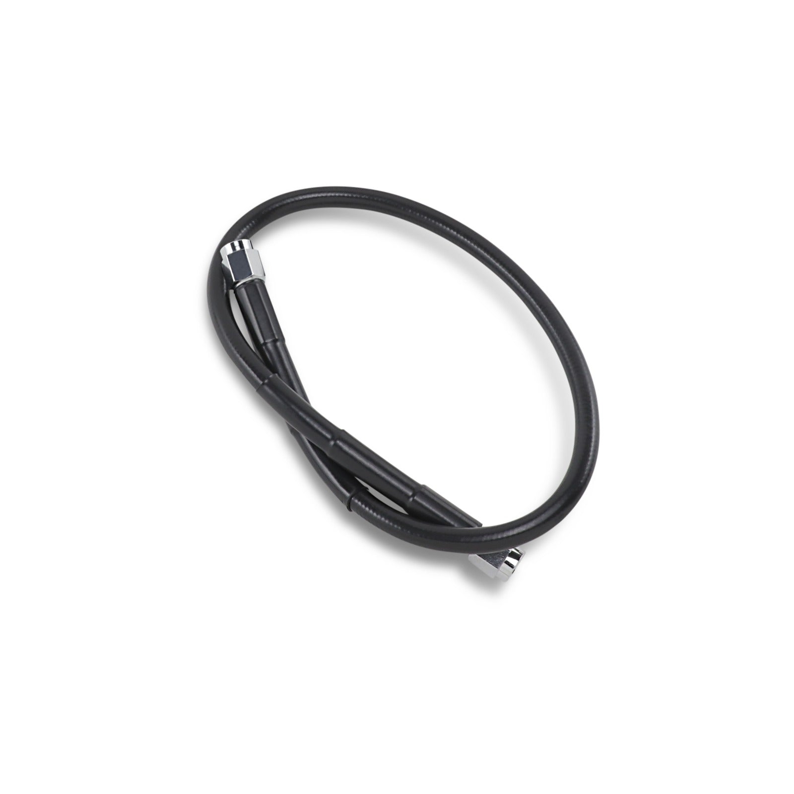 DRAG SPECIALTIES - UNIVERSAL BRAKE LINE - BLACK - 20"
