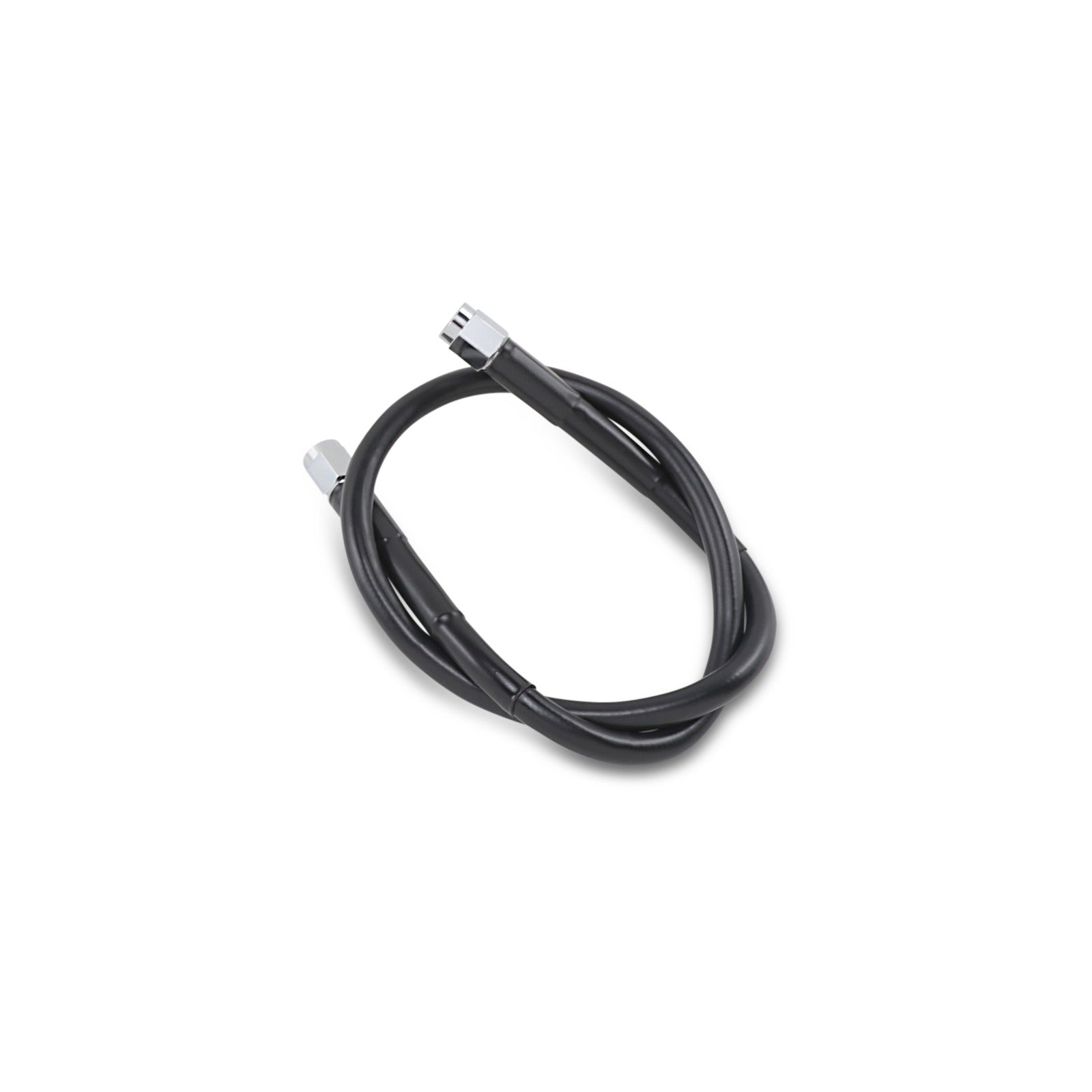 DRAG SPECIALTIES - UNIVERSAL BRAKE LINE - BLACK - 22"
