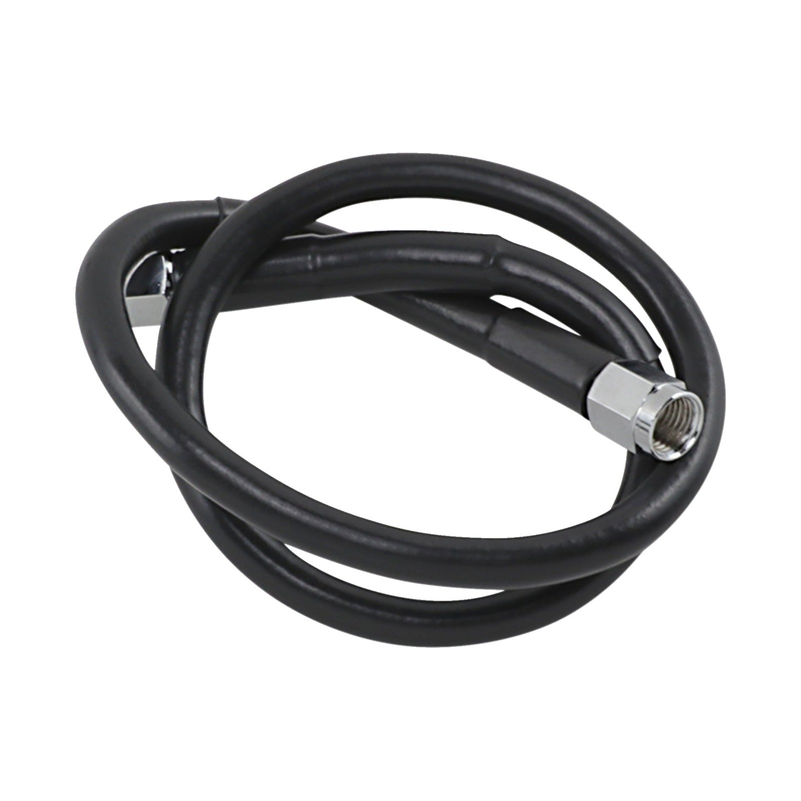 DRAG SPECIALTIES - UNIVERSAL BRAKE LINE - BLACK - 23"