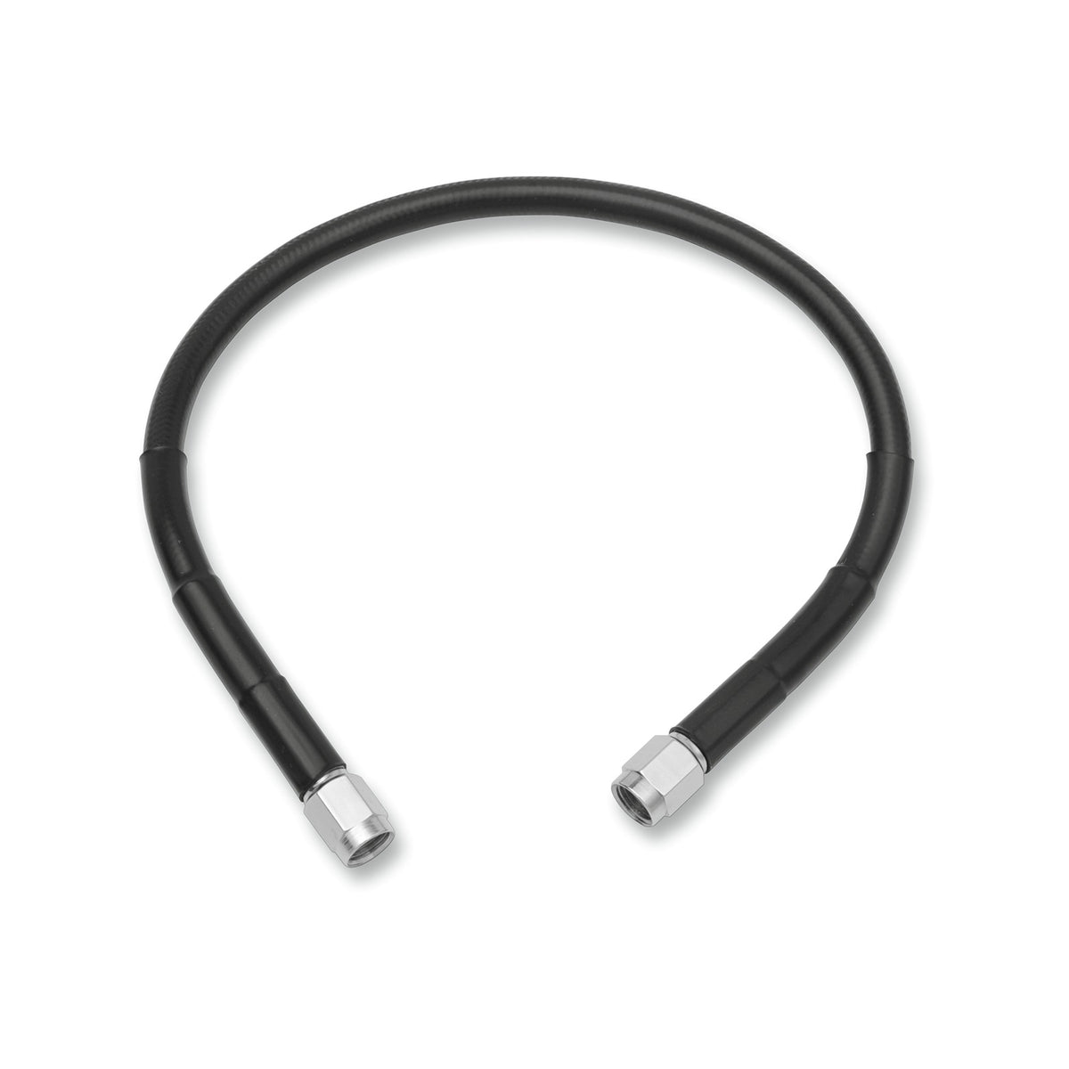 DRAG SPECIALTIES - UNIVERSAL BRAKE LINE - BLACK - 24"