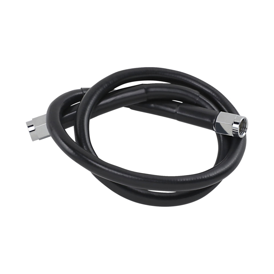 DRAG SPECIALTIES - UNIVERSAL BRAKE LINE - BLACK - 24"