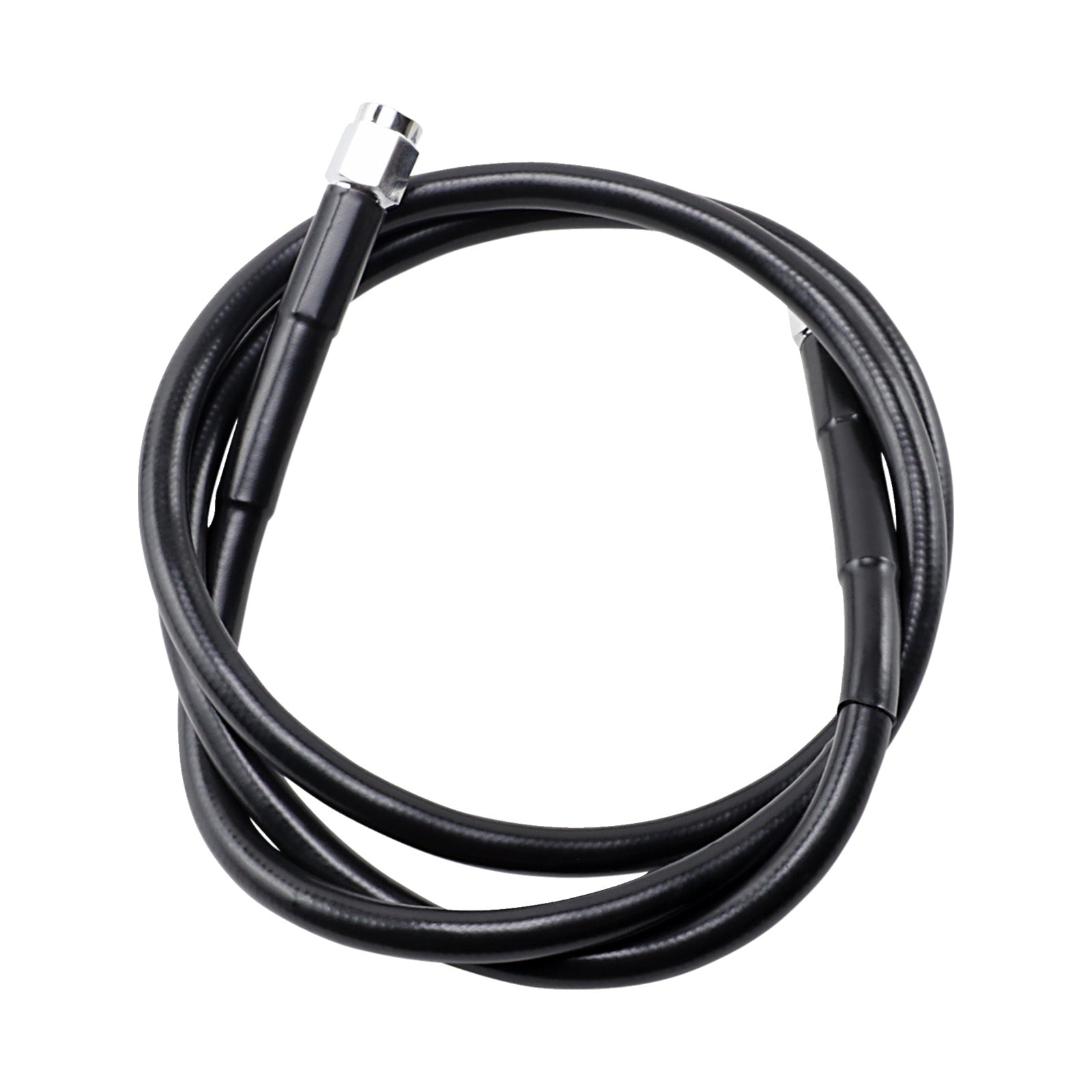 DRAG SPECIALTIES - UNIVERSAL BRAKE LINE - BLACK - 42"