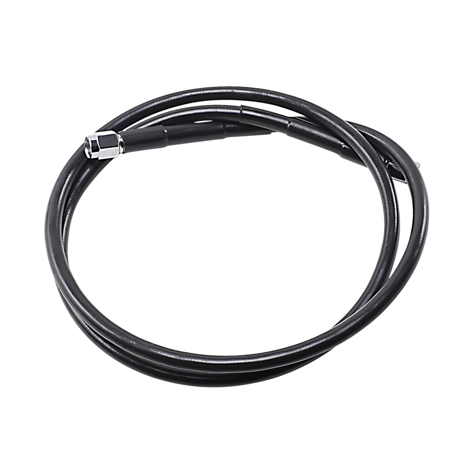 DRAG SPECIALTIES - UNIVERSAL BRAKE LINE - BLACK - 43"
