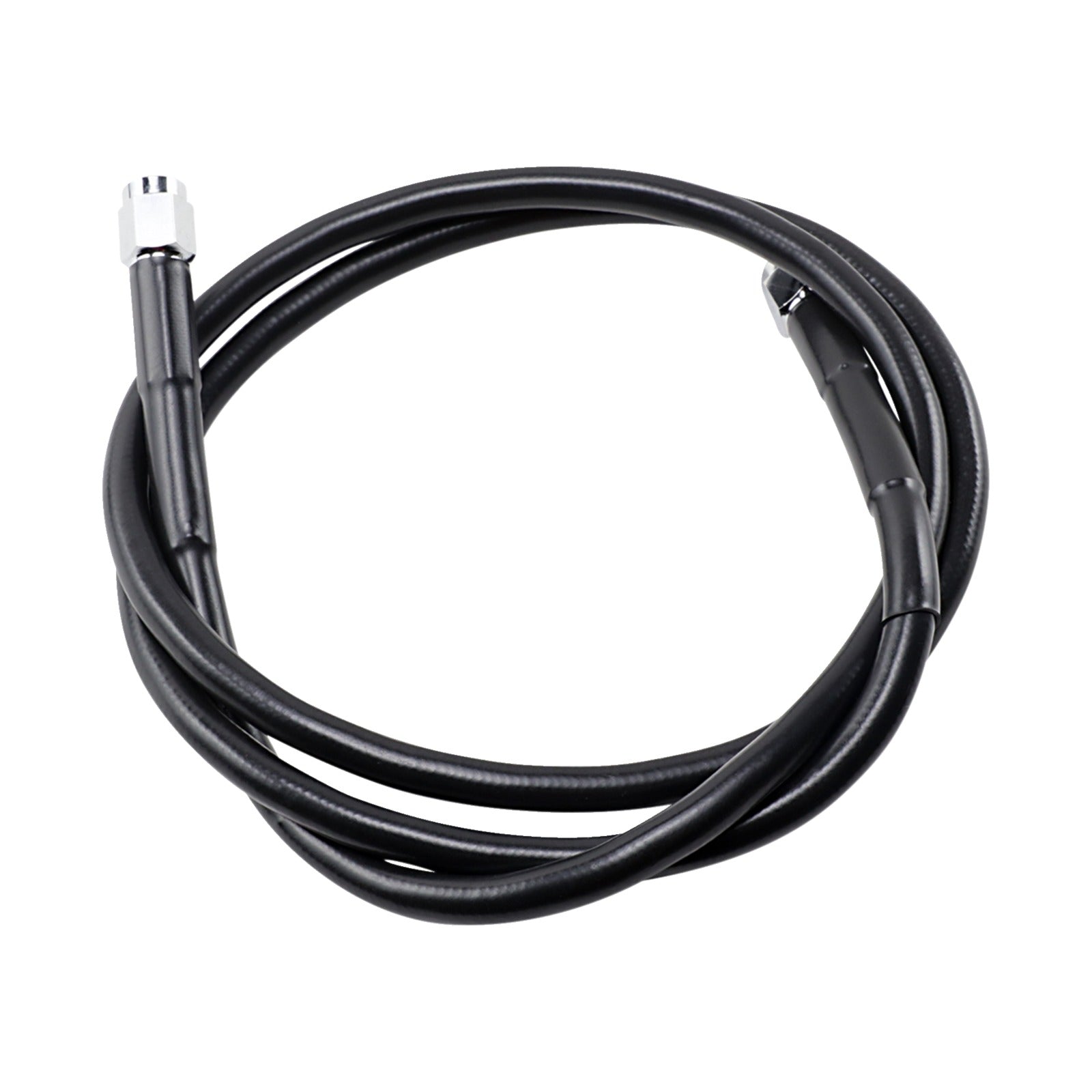 DRAG SPECIALTIES - UNIVERSAL BRAKE LINE - BLACK - 44"