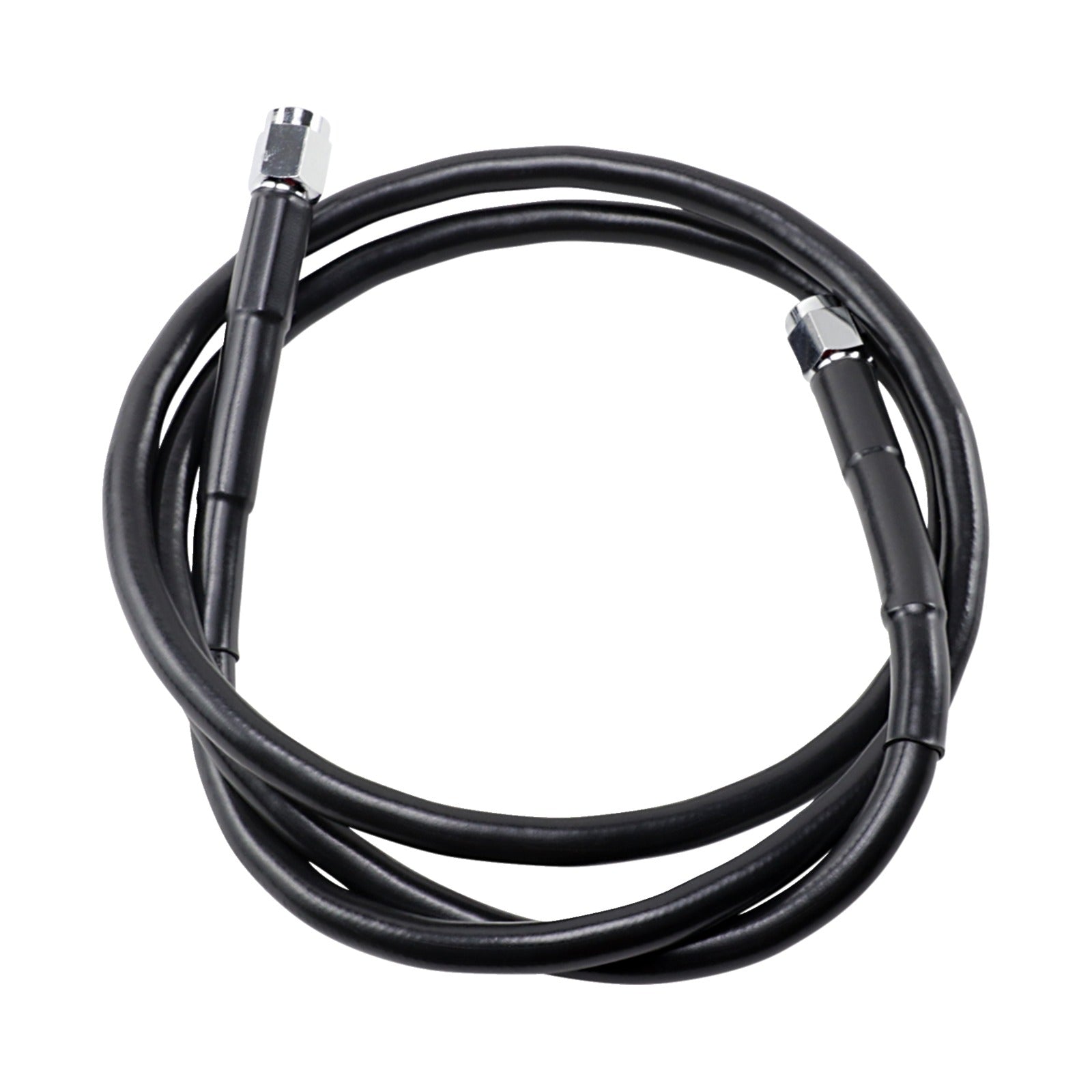 DRAG SPECIALTIES - UNIVERSAL BRAKE LINE - BLACK - 45"