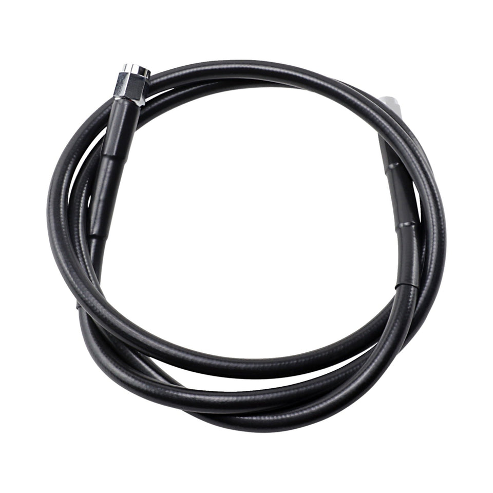 DRAG SPECIALTIES - UNIVERSAL BRAKE LINE - BLACK - 46"