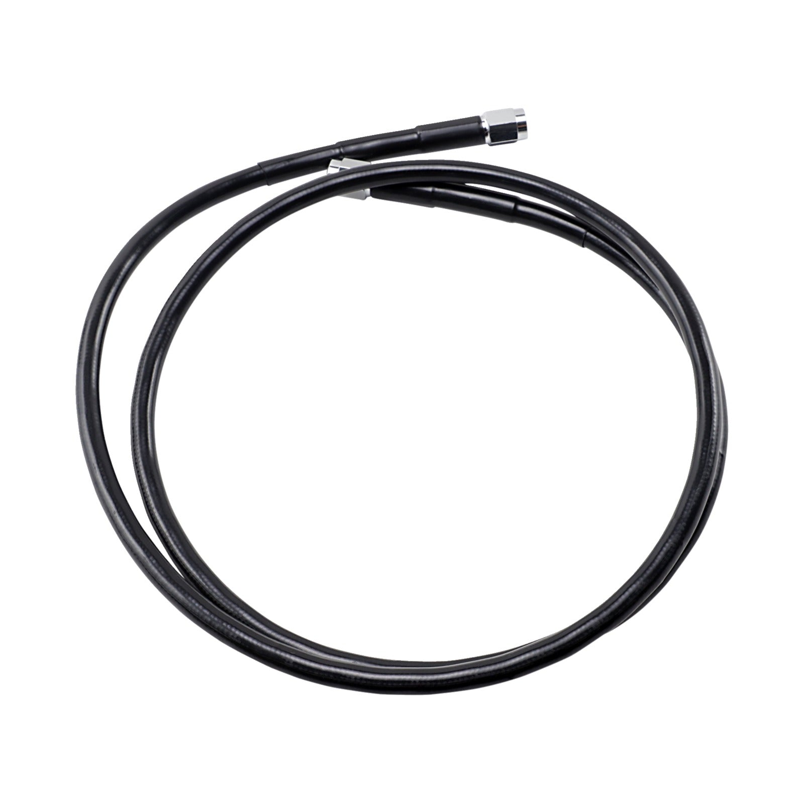 DRAG SPECIALTIES - UNIVERSAL BRAKE LINE - BLACK - 47"