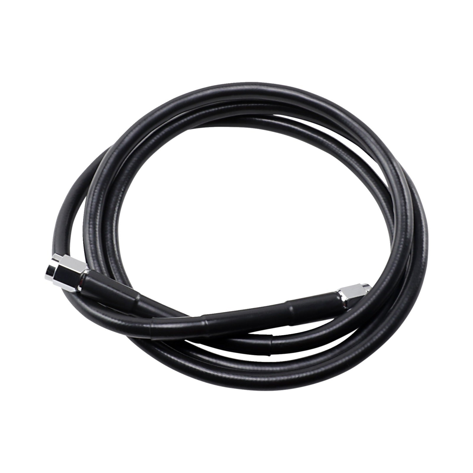 DRAG SPECIALTIES - UNIVERSAL BRAKE LINE - BLACK - 52"