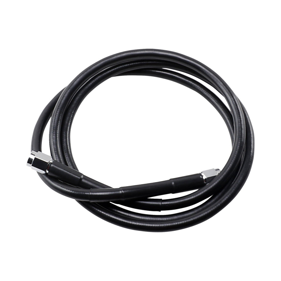 DRAG SPECIALTIES - UNIVERSAL BRAKE LINE - BLACK - 52"