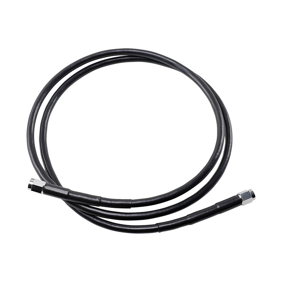 DRAG SPECIALTIES - UNIVERSAL BRAKE LINE - BLACK - 54"
