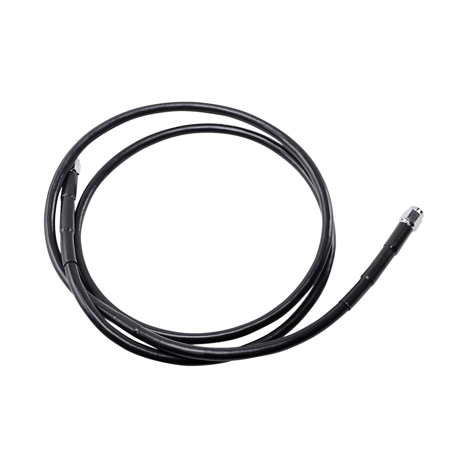DRAG SPECIALTIES - UNIVERSAL BRAKE LINE - BLACK - 56"