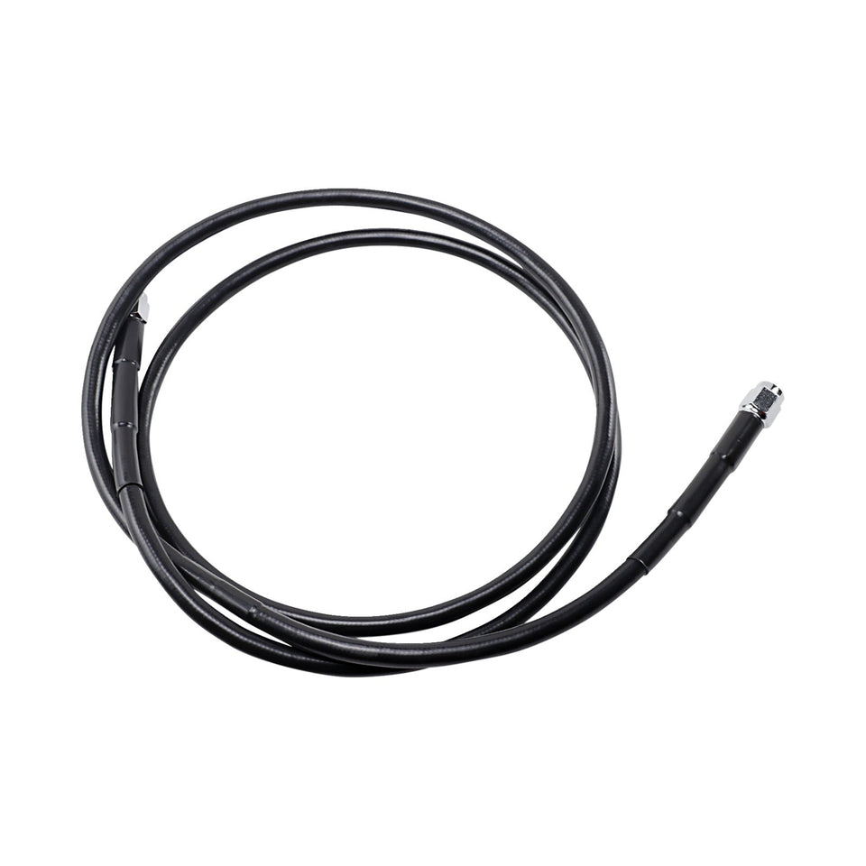 DRAG SPECIALTIES - UNIVERSAL BRAKE LINE - BLACK - 56"