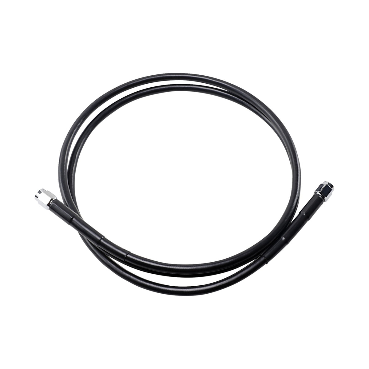 DRAG SPECIALTIES - UNIVERSAL BRAKE LINE - BLACK - 58"