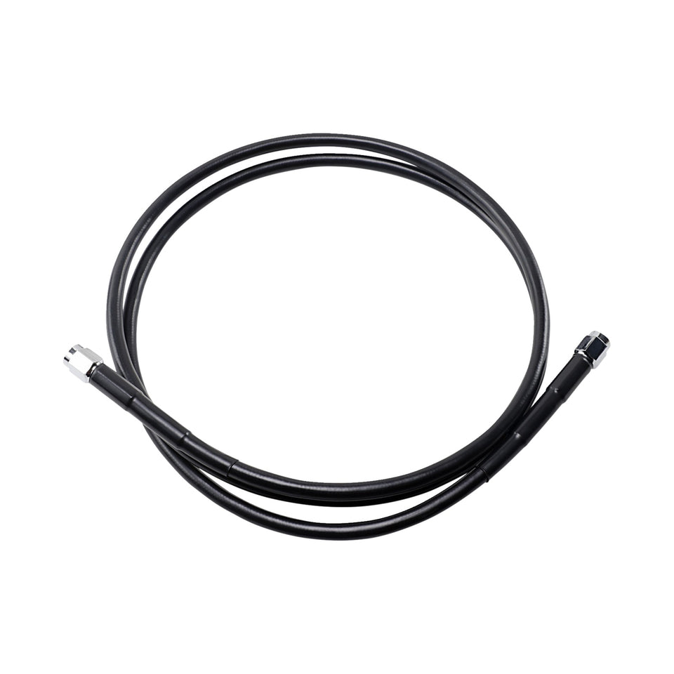 DRAG SPECIALTIES - UNIVERSAL BRAKE LINE - BLACK - 58"