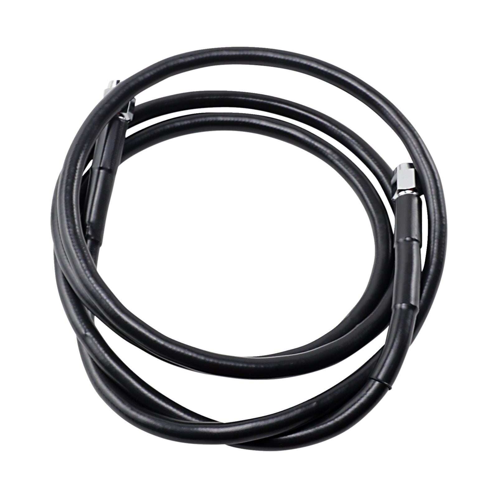 DRAG SPECIALTIES - UNIVERSAL BRAKE LINE - BLACK - 60"