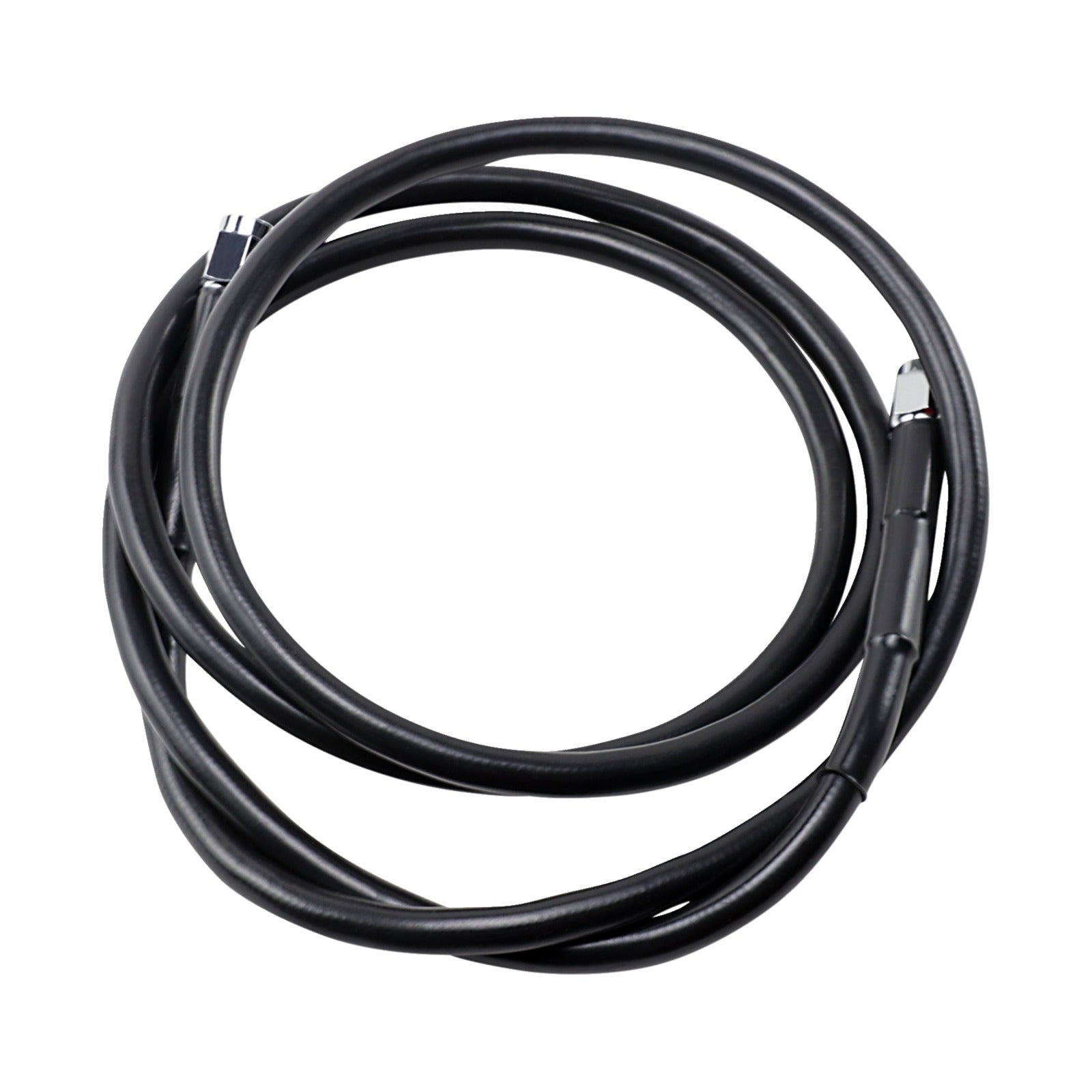 DRAG SPECIALTIES - UNIVERSAL BRAKE LINE - BLACK - 62"