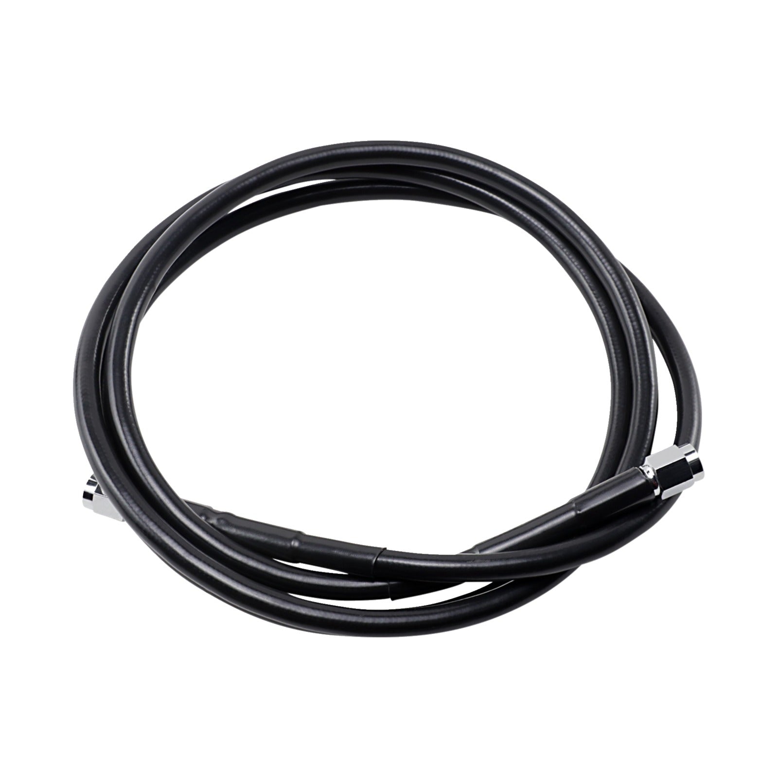 DRAG SPECIALTIES - UNIVERSAL BRAKE LINE - BLACK - 64"