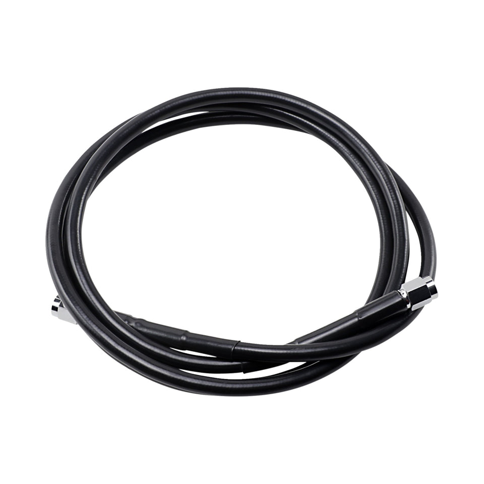 DRAG SPECIALTIES - UNIVERSAL BRAKE LINE - BLACK - 64"