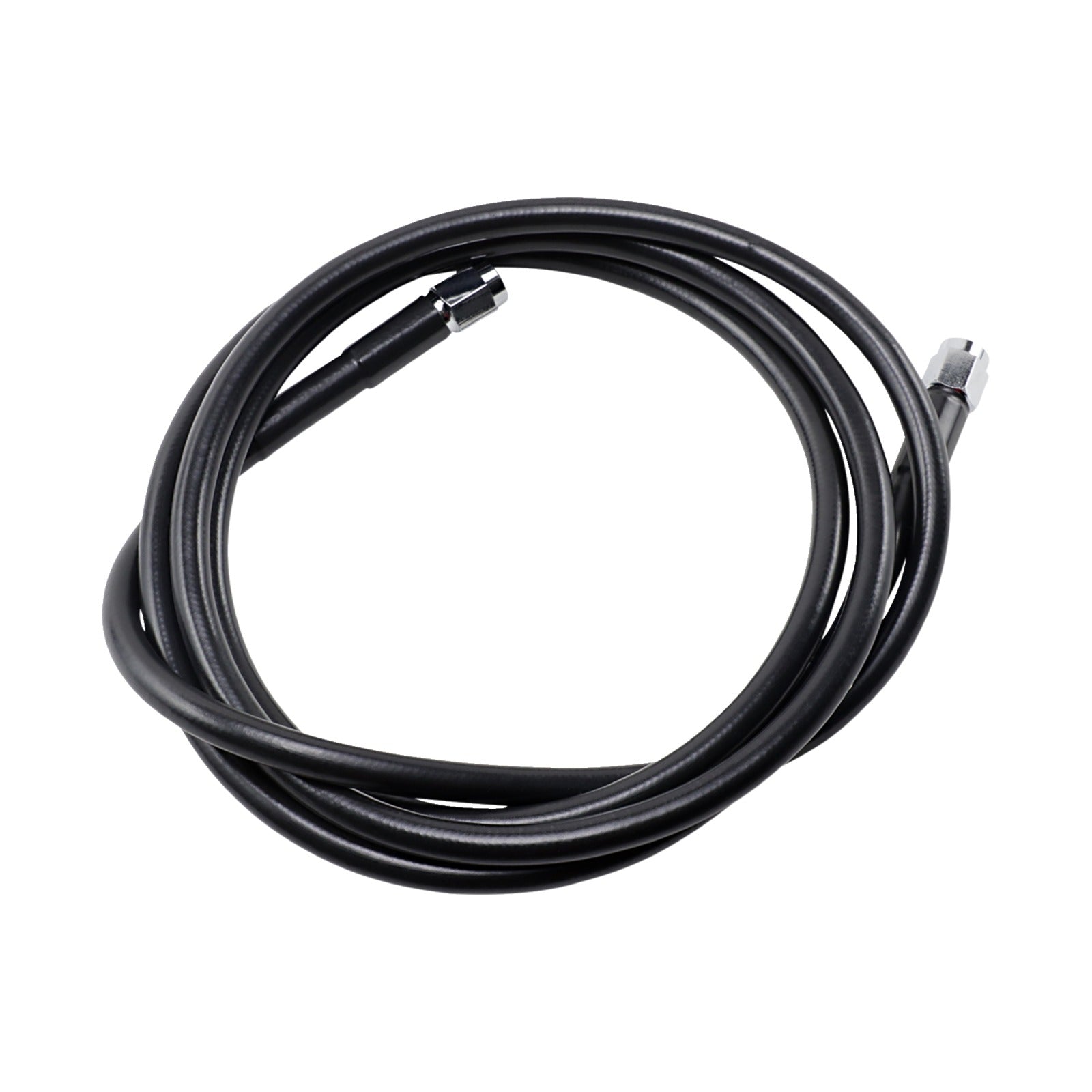 DRAG SPECIALTIES - UNIVERSAL BRAKE LINE - BLACK - 66"