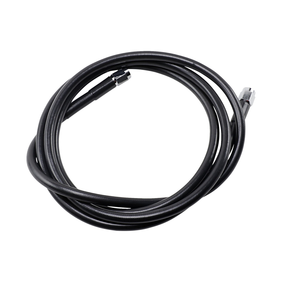 DRAG SPECIALTIES - UNIVERSAL BRAKE LINE - BLACK - 66"