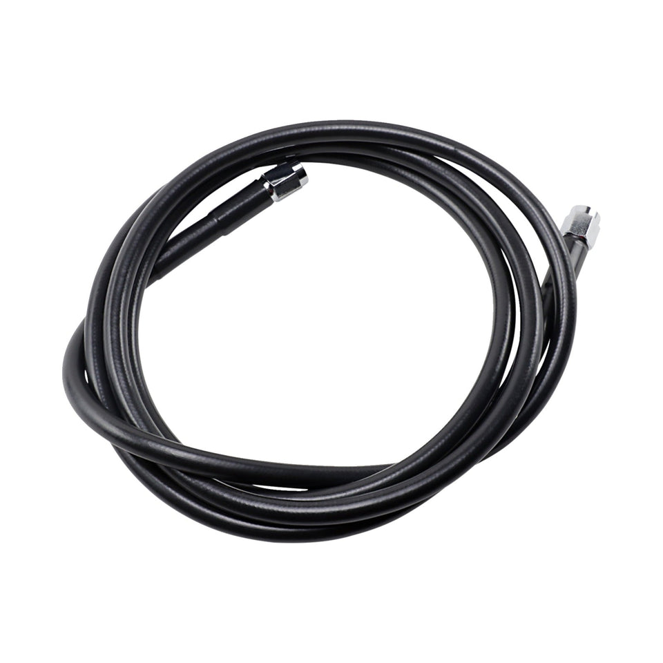 DRAG SPECIALTIES - UNIVERSAL BRAKE LINE - BLACK - 66"