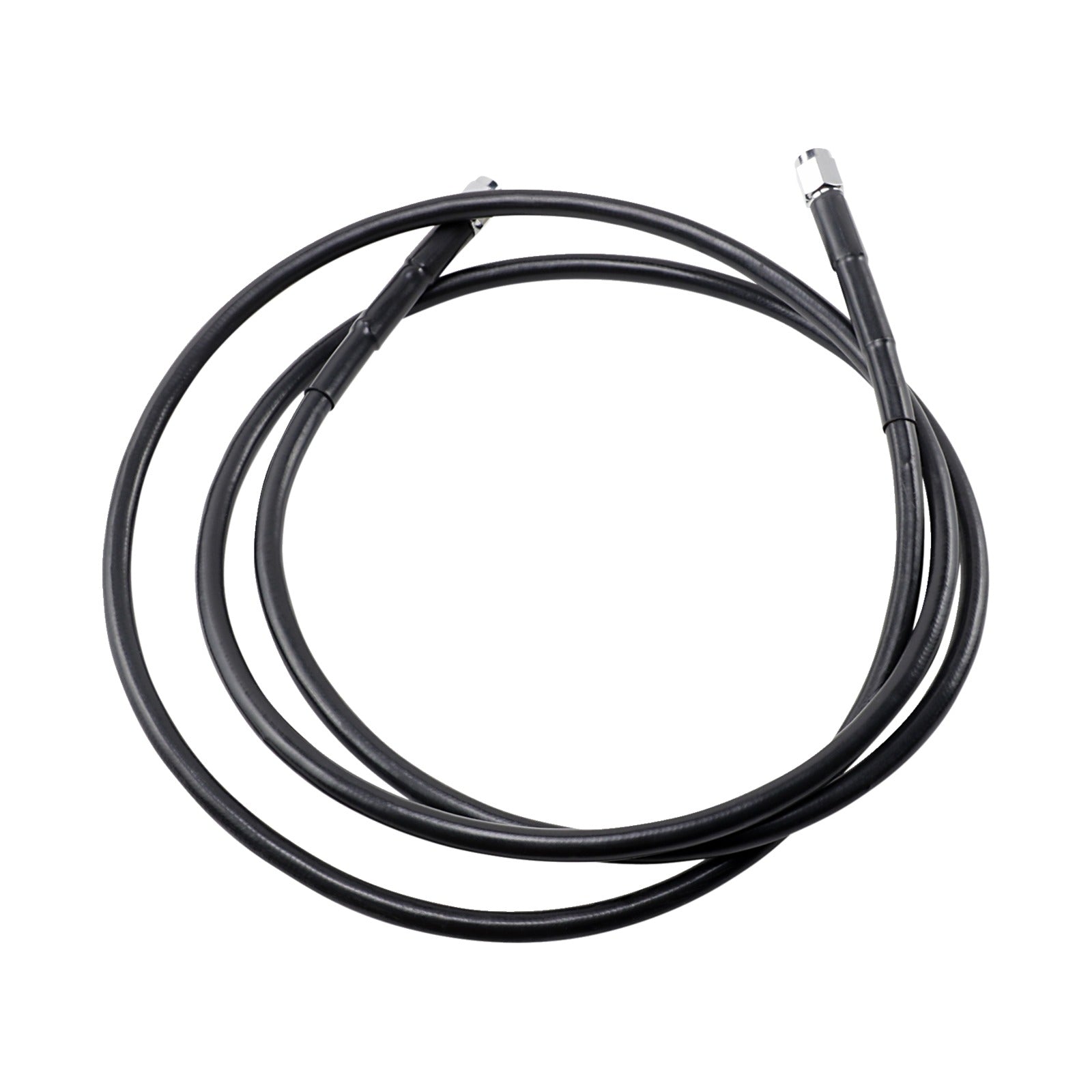 DRAG SPECIALTIES - UNIVERSAL BRAKE LINE - BLACK - 71"