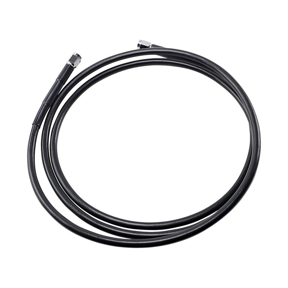 DRAG SPECIALTIES - UNIVERSAL BRAKE LINE - BLACK - 74"