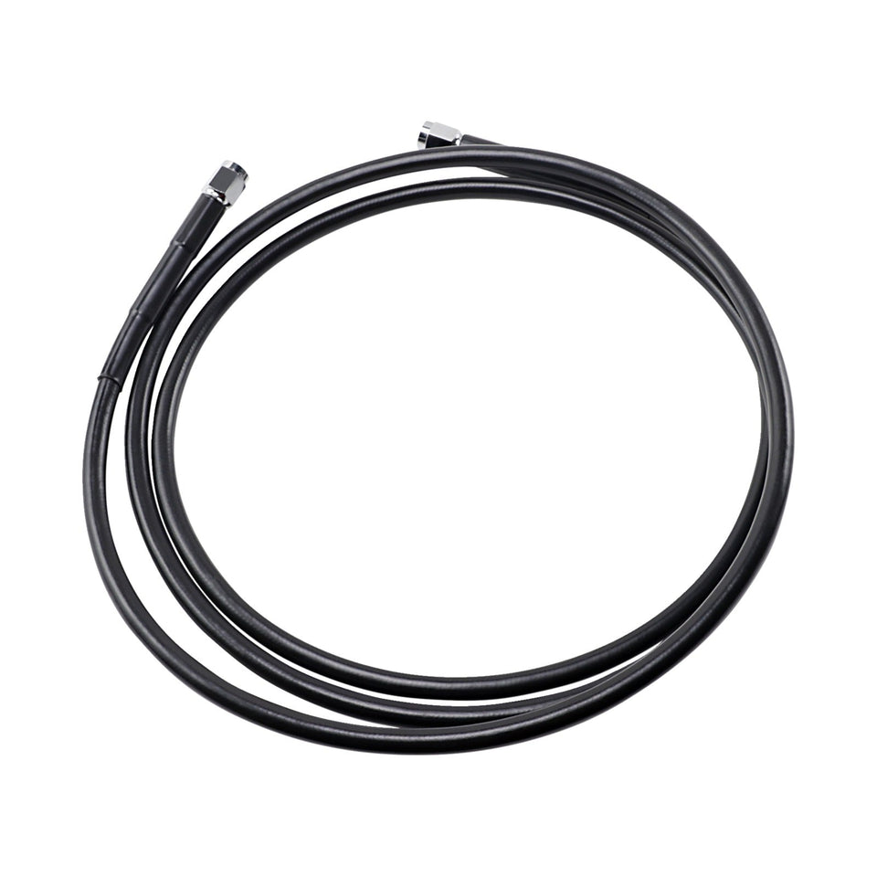DRAG SPECIALTIES - UNIVERSAL BRAKE LINE - BLACK - 74"