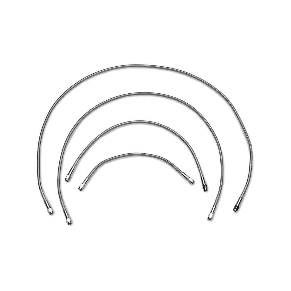 DRAG SPECIALTIES - UNIVERSAL BRAKE LINE - BLACK - 76"