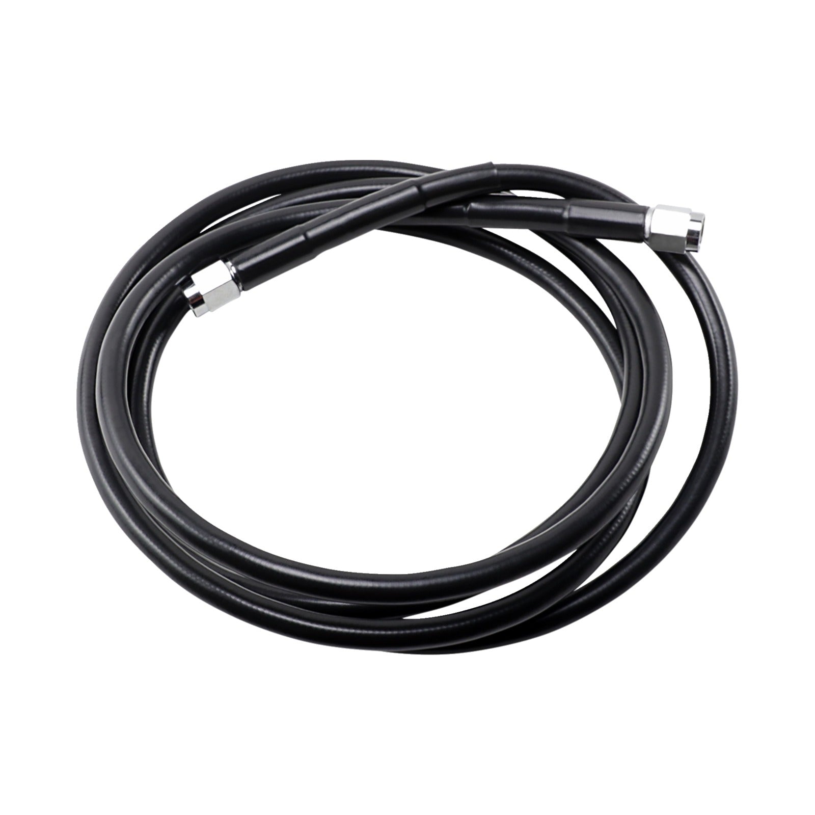 DRAG SPECIALTIES - UNIVERSAL BRAKE LINE - BLACK - 76"