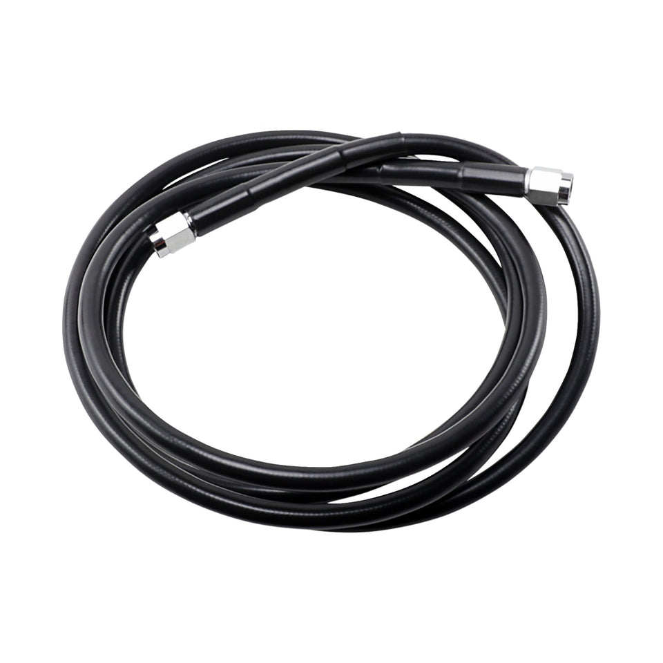 DRAG SPECIALTIES - UNIVERSAL BRAKE LINE - BLACK - 76"