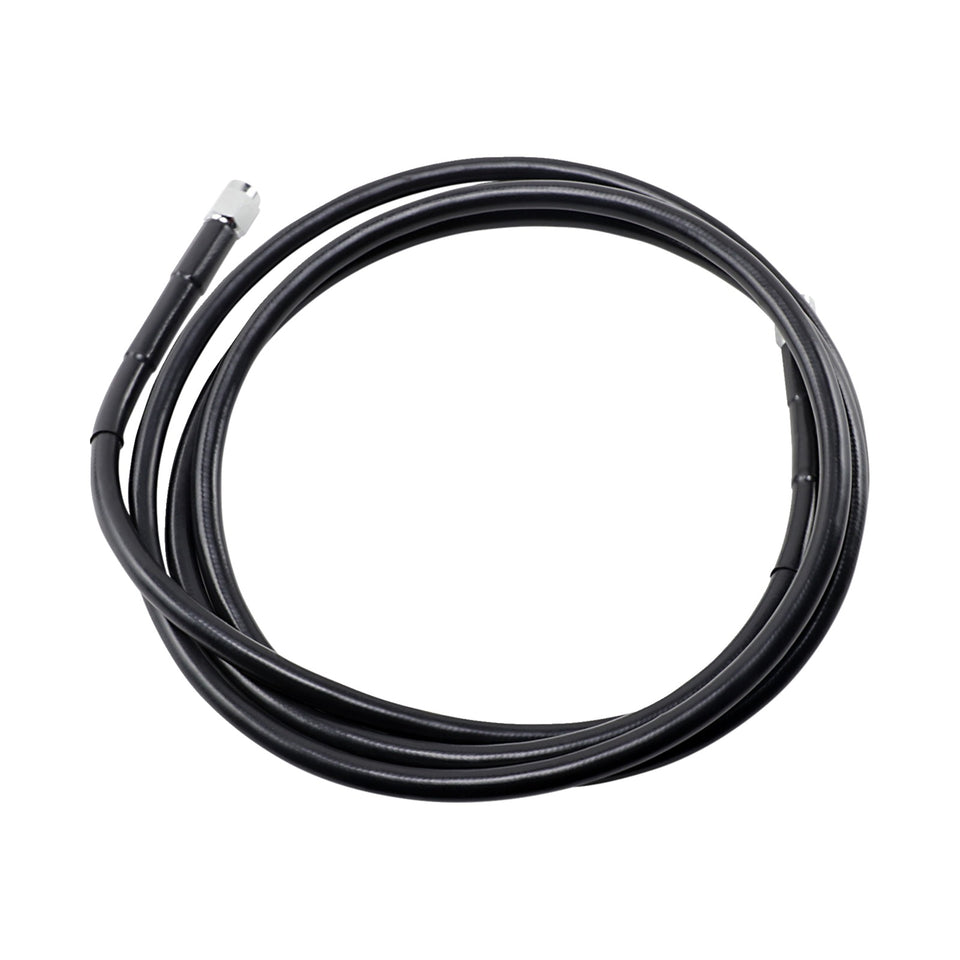 DRAG SPECIALTIES - UNIVERSAL BRAKE LINE - BLACK - 80"
