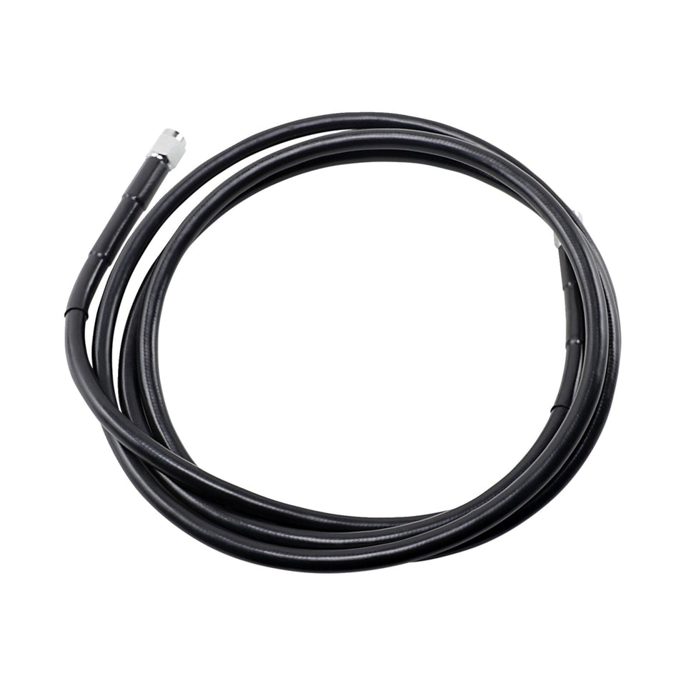 DRAG SPECIALTIES - UNIVERSAL BRAKE LINE - BLACK - 80"
