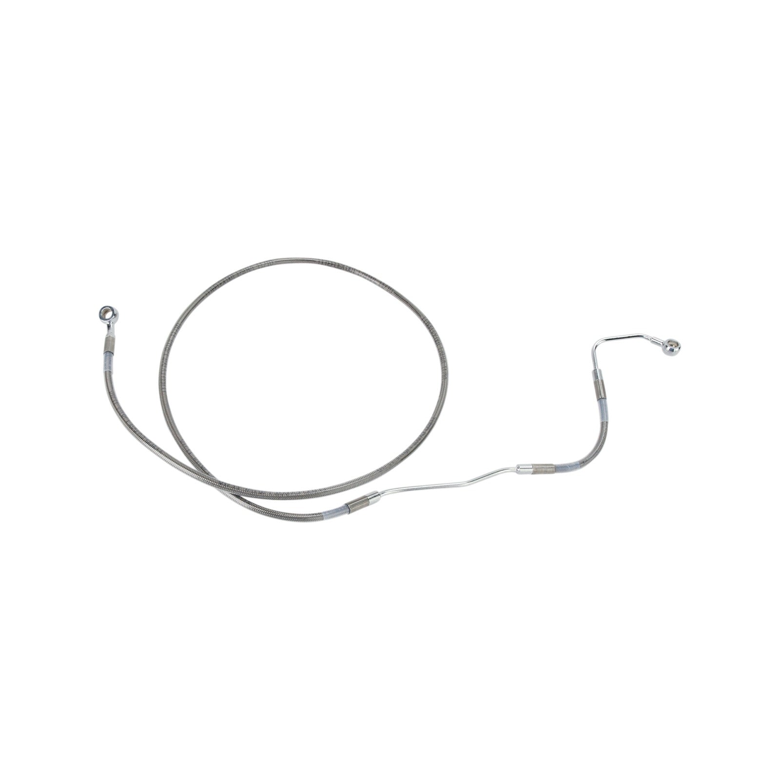 DRAG SPECIALTIES - BRAKE LINE - FRONT (UPPER) - STAINLESS STEEL