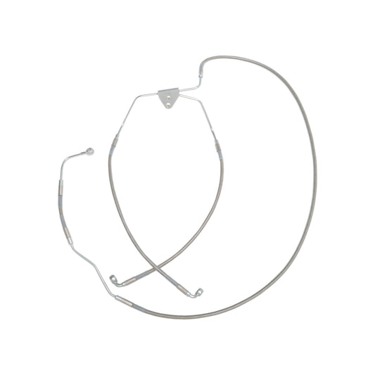 DRAG SPECIALTIES - BRAKE LINE - FRONT (LOWER/MID) - STAINLESS STEEL