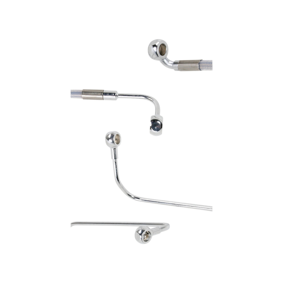 DRAG SPECIALTIES - BRAKE LINE - REAR - STAINLESS STEEL