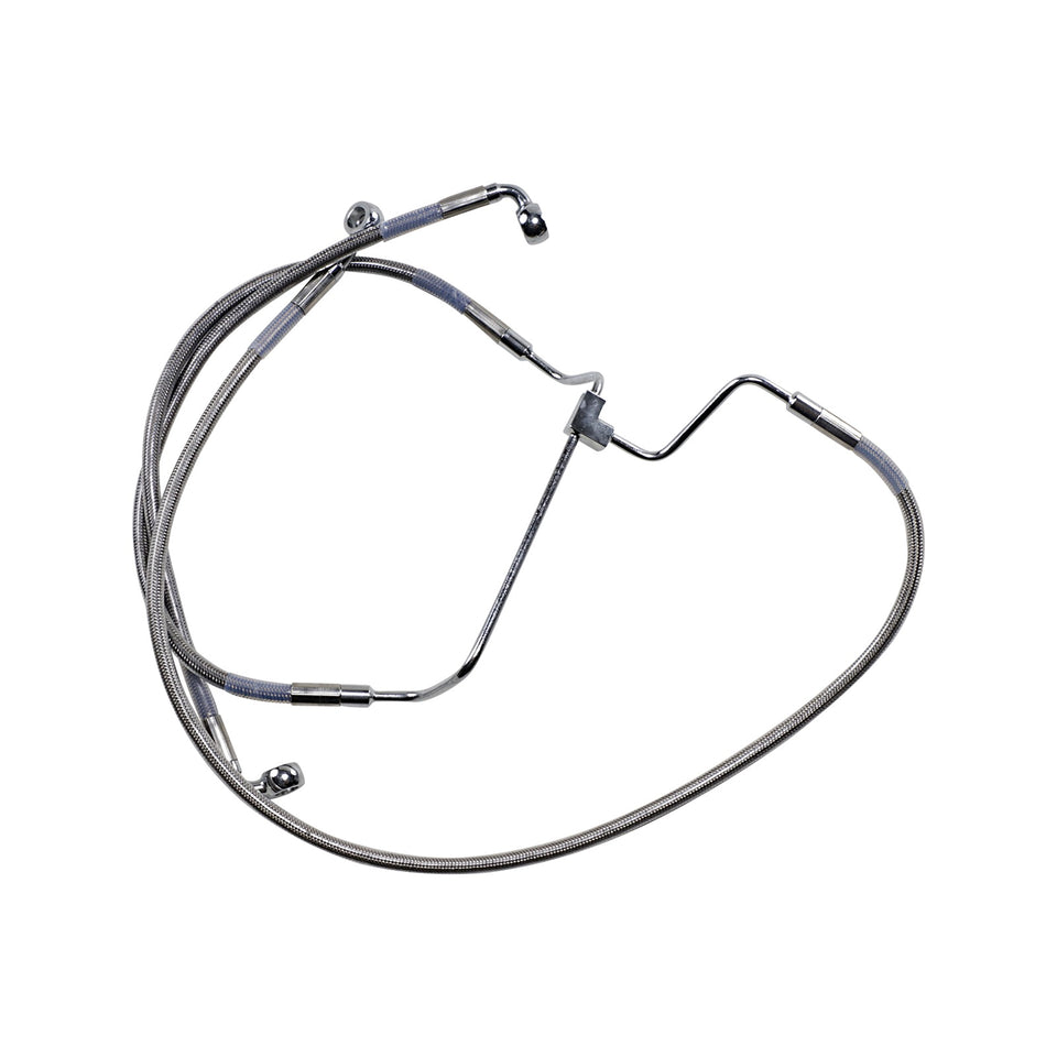 DRAG SPECIALTIES - BRAKE LINE - +4" - STAINLESS STEEL
