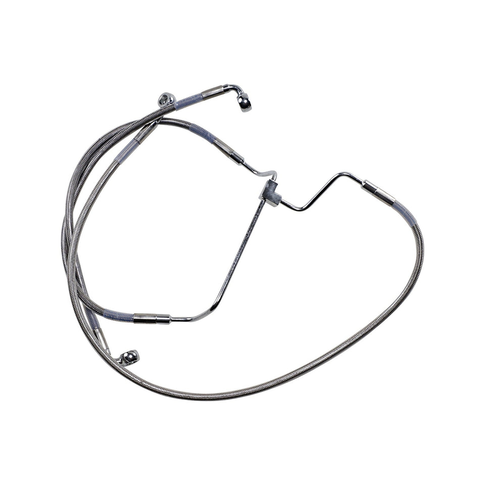 DRAG SPECIALTIES - BRAKE LINE - +4" - STAINLESS STEEL