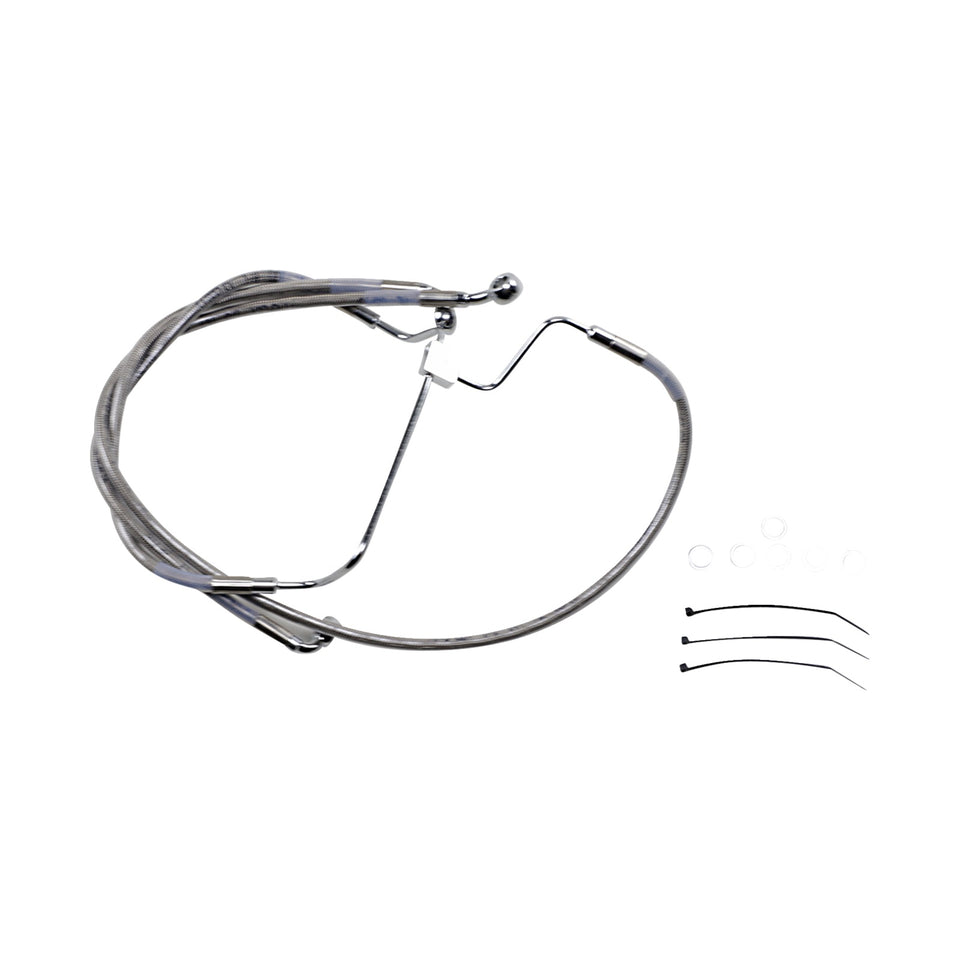 DRAG SPECIALTIES - BRAKE LINE - +6" - STAINLESS STEEL