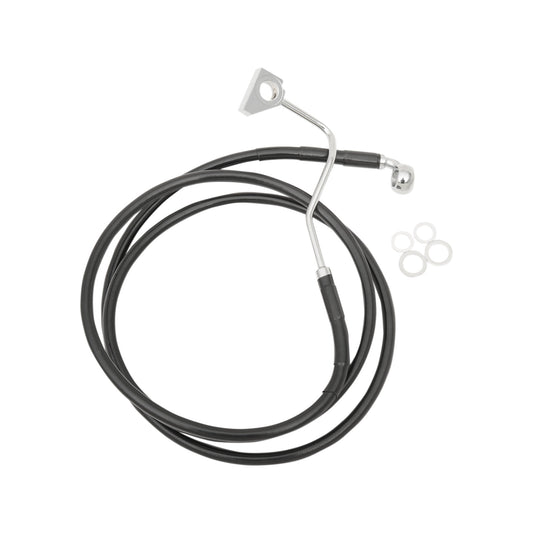 DRAG SPECIALTIES - BRAKE LINE - FRONT (UPPER) - BLACK