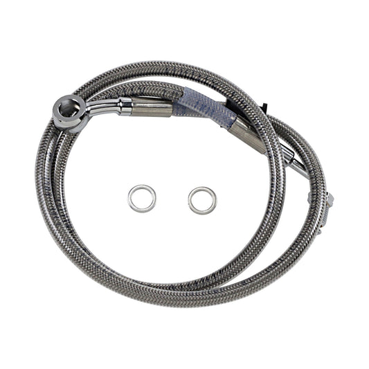 DRAG SPECIALTIES - BRAKE LINE - +6" - STAINLESS STEEL - '18-'23 SOFTAIL