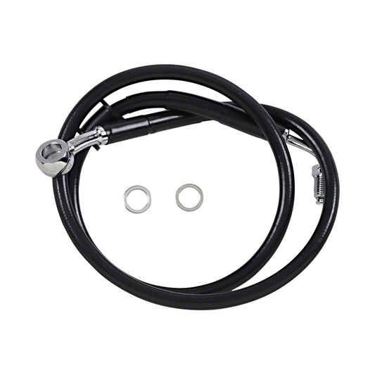DRAG SPECIALTIES - BRAKE LINE - +6" - BLACK - '18-'24 SOFTAIL